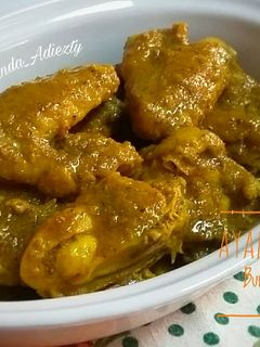 Foto resep Ayam Ungkep Bumbu Kuning