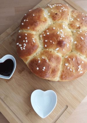 Une photo de La brioche fleur  (tm5)