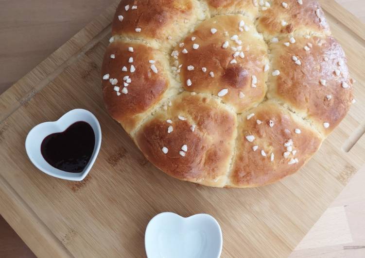 Recette Des La brioche fleur  (tm5)