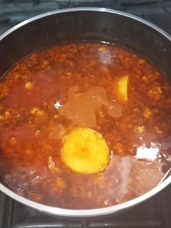 عکسی از دستور 😋آبگوشت گوشت قربانی😉