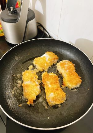 Hình của món Cá chiên xù.