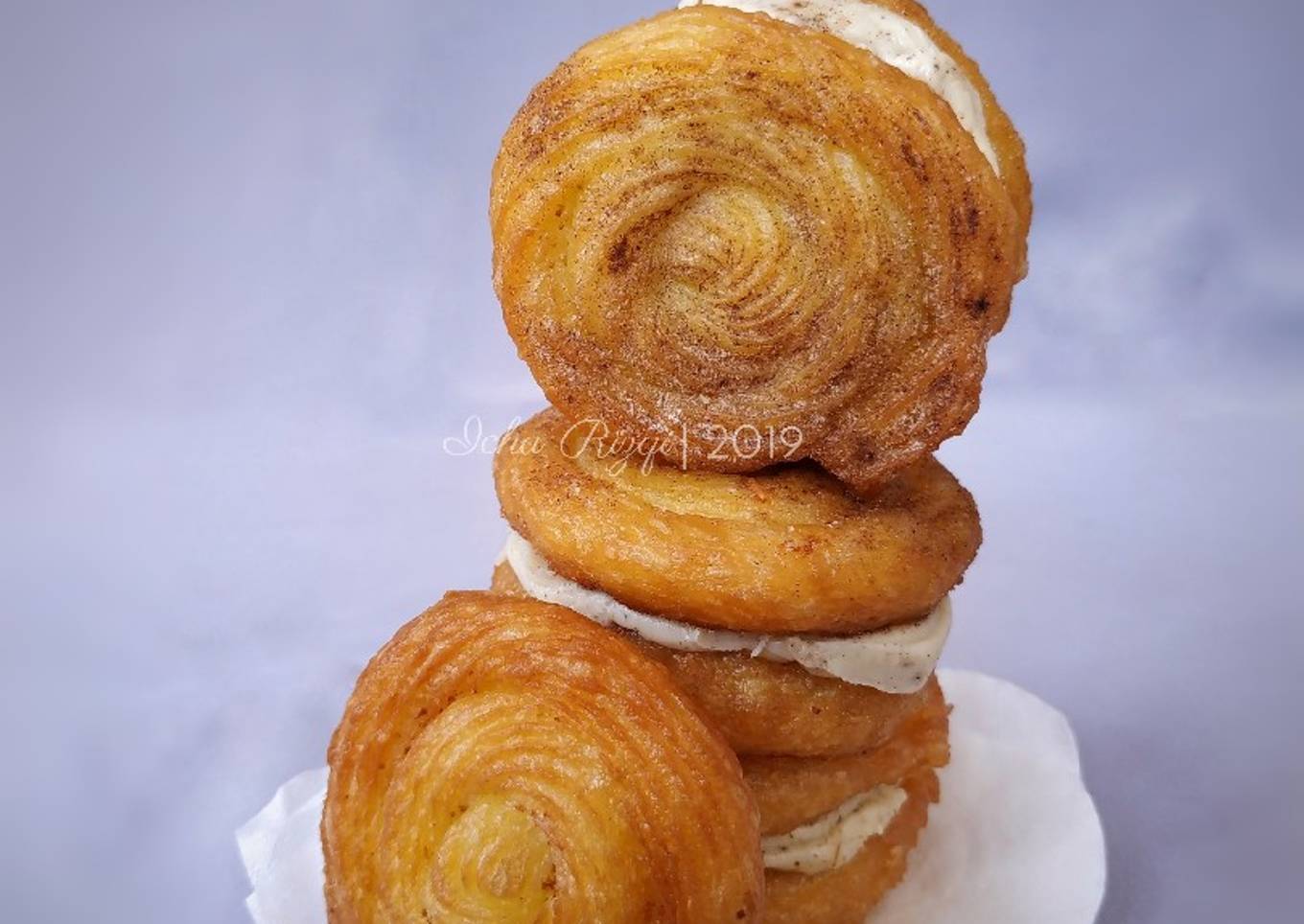 Sandwich Churros (1 telur, no mixer)