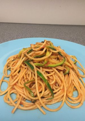 Foto di Spaghetti di zucchina al pomodoro