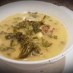 Kale and Spring Onion Soup A picture of Kale and Spring Onion Soup.