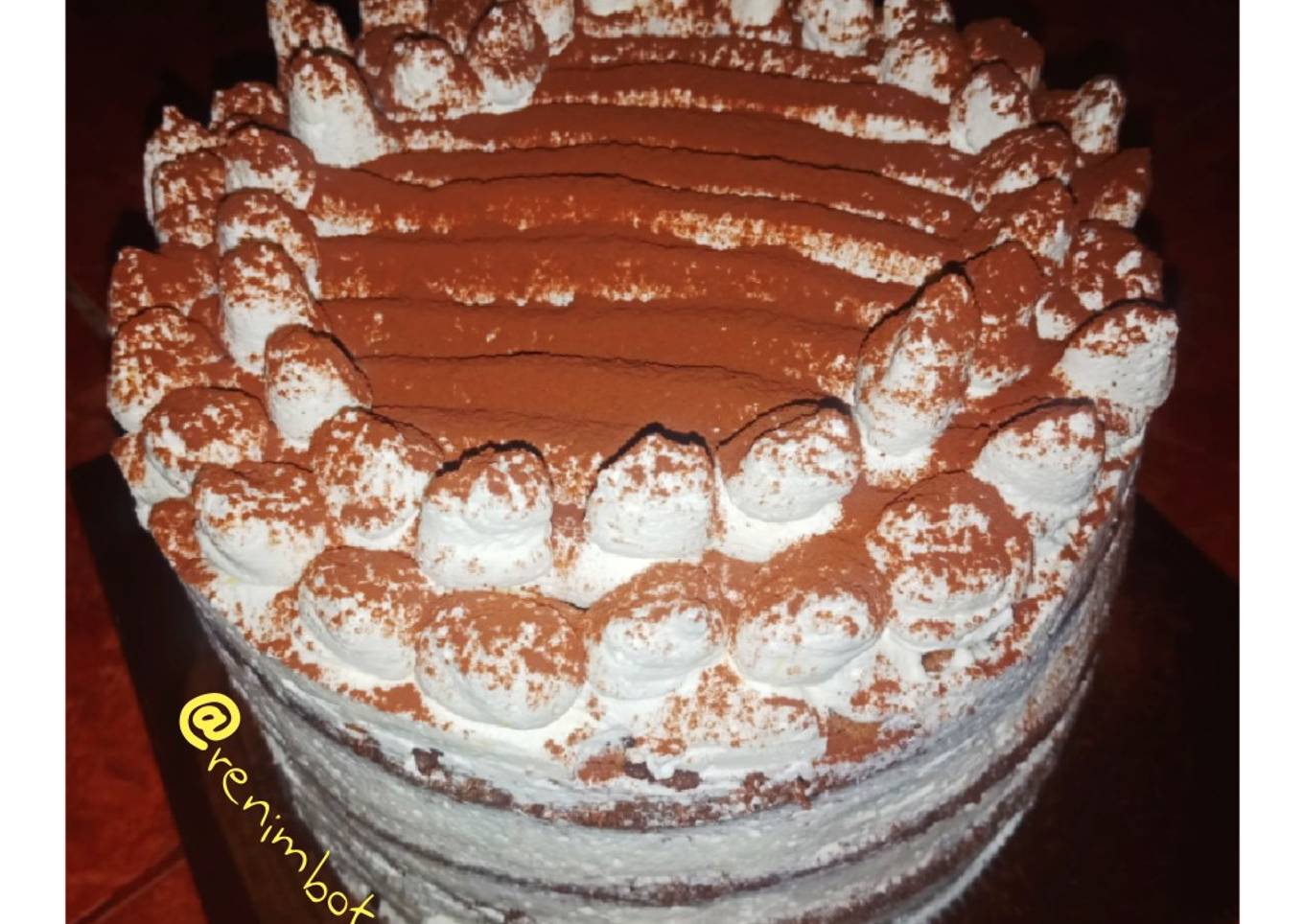 TIRAMISSU CAKE 🍰 KUE TIRAMISSU ALA BAKERY ⭐⭐⭐