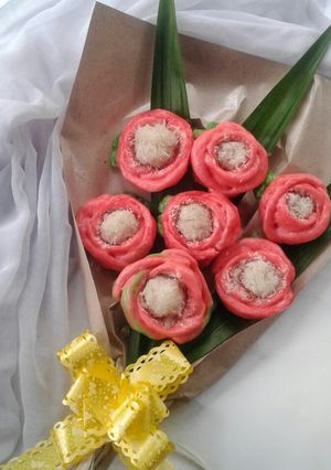 Foto resep Bakpao karakter bunga (eggless)
