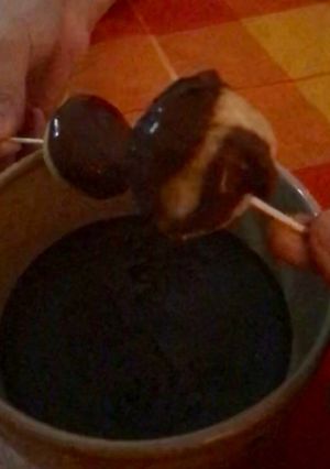 Una foto de Chocoatole para bolitas de fraile