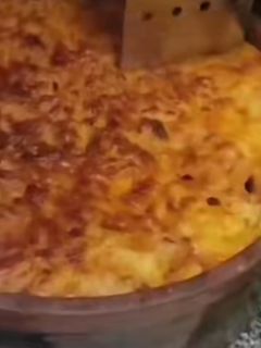صورة لوصفة طاجن مكرونه باللحمه المفرومه