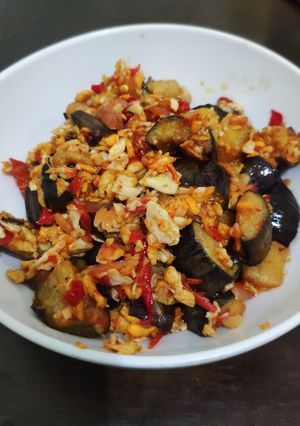 Foto resep Terong sous telur khas manado