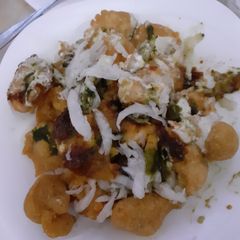 A picture of Lahori Ladu peethi Chaat.