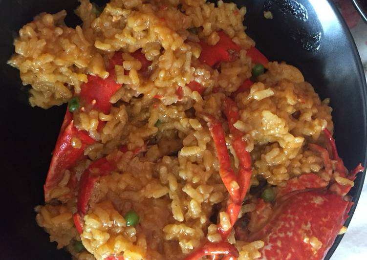 Arroz con bogavante