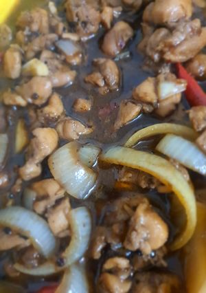 Foto resep Ayam Lada Hitam Bumbu Bamboe