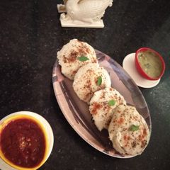 Moong Dal Idlis A picture of Moong Dal Idlis.