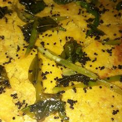 A picture of Baked Dhokla.