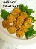 Scone Gurih (Biskuit keju) Keto