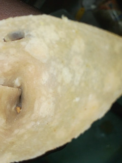 A picture of My samosa wrap/sheets.