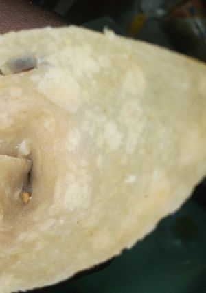A picture of My samosa wrap/sheets.