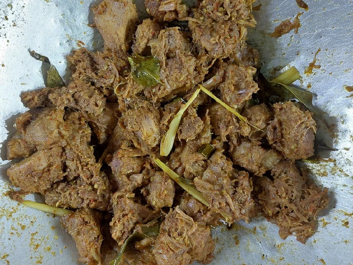 Langkah Mudah untuk Membikin Resep Rendang Daging Sapi Super Simple yang Lezat Sekali Anti Ribet, Sempurna