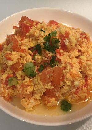 超easy番茄炒蛋 的食譜成品照片