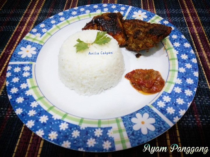 Cara Bikin Ayam Panggang Sambal Terasi Instan Ekonomis