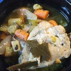 A picture of Traditional Jewish Chicken Soup /Jewish Penicillin.