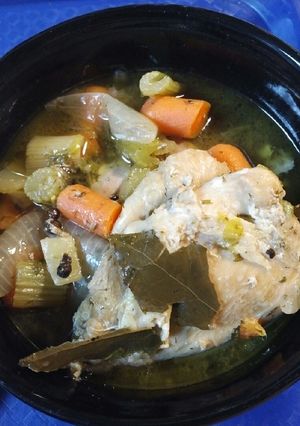 A picture of Traditional Jewish Chicken Soup /Jewish Penicillin.