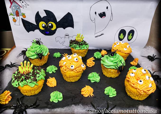 Modo più semplice a Fai  Qualsiasi notte della settimana Halloween’s Cupcakes