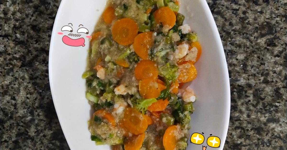 Resep MPASI Capcay Udang oleh nur fadhilah Cookpad