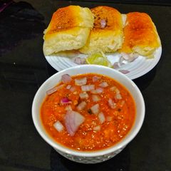 A picture of Healthy Pavbhaji.