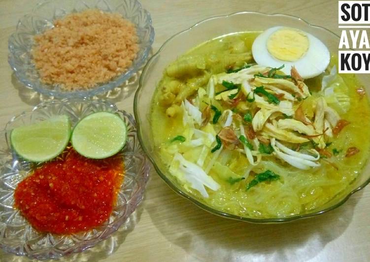 Langkah Mudah untuk Menyiapkan Soto Ayam  Koya, Menggugah Selera