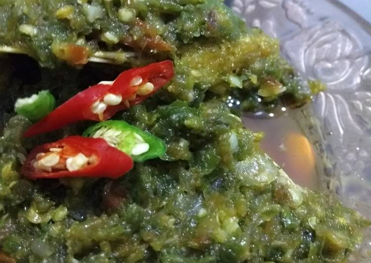 Bahan-bahan Mujair sambal ijo yang enak Untuk Jualan