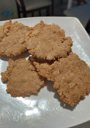 Una foto de Galletas de almendra y nueces keto