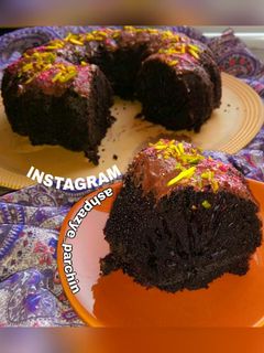 عکسی از دستور کیک مکزیکی با فر دستساز 🌸