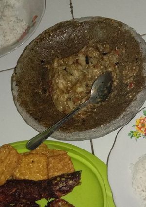 Foto resep Pecak Terong Bakar