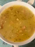 Caldo de farinha de mandioca