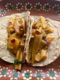 Tacos de hongos del campo