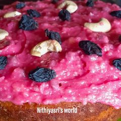 A picture of Eggless wheat banana cake.