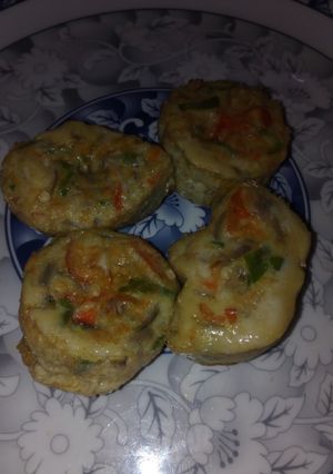 A picture of Egg muffins.