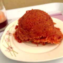 A picture of Beet and Carrot Paste.