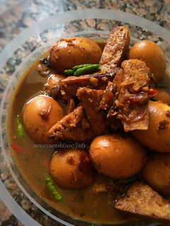 Foto resep Telur Tahu Kecap bumbu Ngohiong