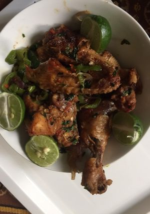 A picture of Lemon chicken.