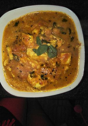 A picture of Shahi maethi paneer.