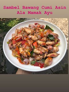 Foto resep Sambel Bawang Cumi Asin