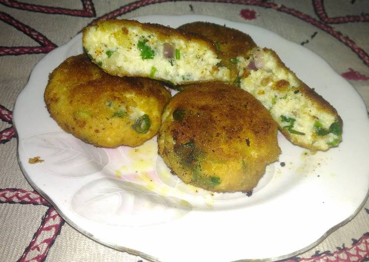 Simple Way to Prepare Perfect Paneer cutlet
