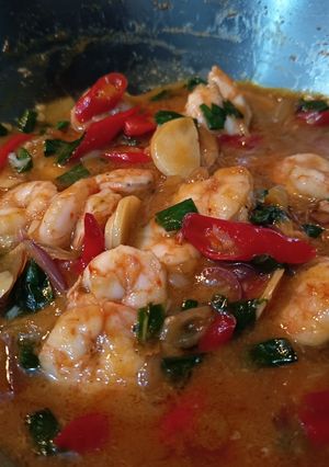 Foto resep Udang Asam Manis
