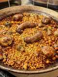 Arroz de embutido de la marina