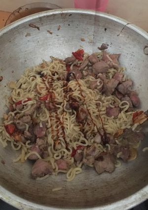 Foto resep Kering Mie with beef