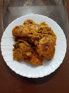 عکسی از دستور مرغ کبابی تو فر