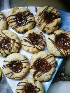 Una foto de Pepas de dulce de leche sin manteca