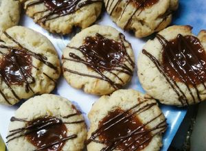Una foto de Pepas de dulce de leche sin manteca